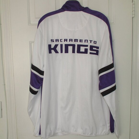 NBA Mens L/S Sacramento Kings Basketball Full Zip Jacket NWOT - Size XL - Picture 3 of 3